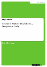 Stresses in Multiple Excavations. A Comparative Study