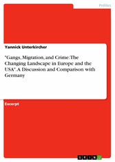 'Gangs, Migration, and Crime: The Changing Landscape in Europe and the USA'. A Discussion and Comparison with Germany