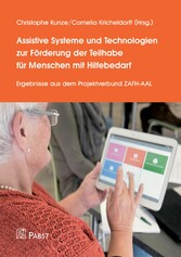 Assistive Systeme und Technologien zur Förderung der Teilhabe für Menschen mit Hilfebedarf