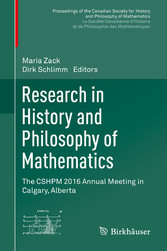 Research in History and Philosophy of Mathematics