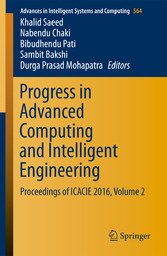 Progress in Advanced Computing and Intelligent Engineering