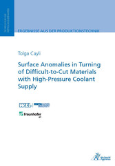 Surface Anomalies in Turning of Difficult-to-Cut Materials with High-Pressure Coolant Supply