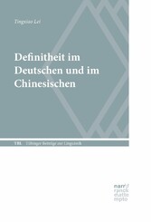 Definitheit im Deutschen und im Chinesischen