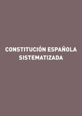 Constitución española sistematizada