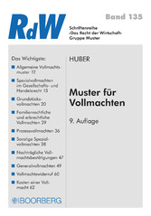 Muster für Vollmachten