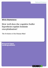 How well does the cognitive buffer hypothesis explain hominin encephalisation?