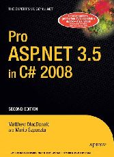 Pro ASP.NET 3.5 in C# 2008