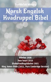 Norsk Engelsk Kvadruppel Bibel