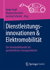 Dienstleistungsinnovationen und Elektromobilität