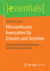 Klimawirksame Kennzahlen für Ostasien und Ozeanien