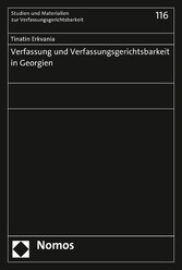 Verfassung und Verfassungsgerichtsbarkeit in Georgien