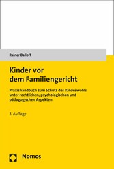 Kinder vor dem Familiengericht