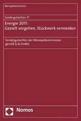 Sondergutachten 76: Bahn 2017: Wettbewerbspolitische Baustellen