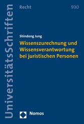 Wissenszurechnung und Wissensverantwortung bei juristischen Personen