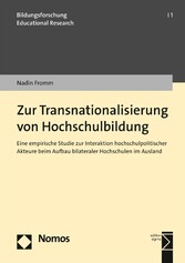 Zur Transnationalisierung von Hochschulbildung