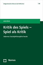 Kritik des Spiels - Spiel als Kritik