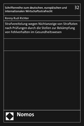 Strafvereitelung wegen Nichtanzeige von Straftaten nach Prüfungen durch die Stellen zur Bekämpfung von Fehlverhalten im Gesundheitswesen