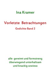 Vorletzte Betrachtungen