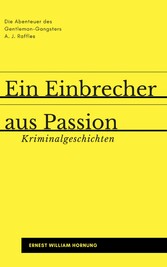 Ein Einbrecher aus Passion