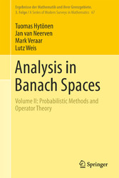 Analysis in Banach Spaces