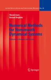 Numerical Methods for Nonsmooth Dynamical Systems