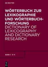 Wörterbuch zur Lexikographie und Wörterbuchforschung: D - H