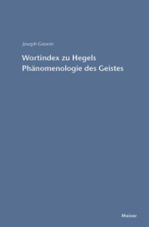 Wortindex zur Phänomenologie des Geistes