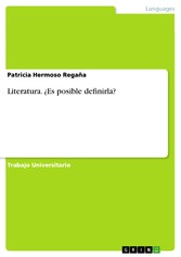 Literatura. ¿Es posible definirla?