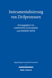 Instrumentalisierung von Zivilprozessen