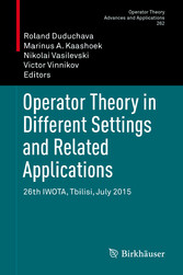 Operator Theory in Different Settings and Related Applications