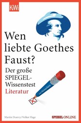 Wen liebte Goethes 'Faust'?