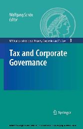 Tax and Corporate Governance