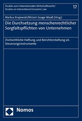 Die Durchsetzung menschenrechtlicher Sorgfaltspflichten von Unternehmen