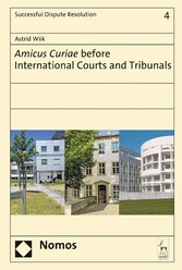 Amicus Curiae before International Courts and Tribunals