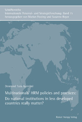 Multinationals' HRM policies and practices