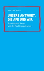 Unsere Antwort. Die AfD und Wir.