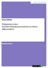 Präparation eines Ni/Al2O3-Katalysatorsystems in einem Mikroreaktor