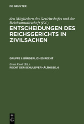 Recht der Schuldverhältnisse, 6