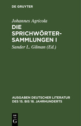 Die Sprichwörtersammlungen I/II