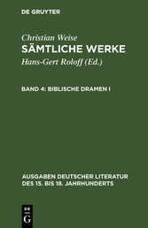 Biblische Dramen I