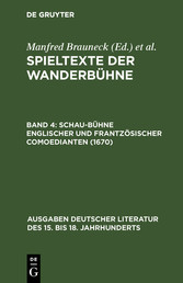 Schau-Bühne englischer und frantzösischer Comoedianten (1670)