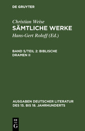 Biblische Dramen II