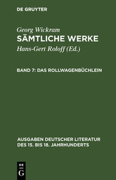 Das Rollwagenbüchlein