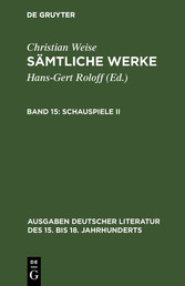 Schauspiele II