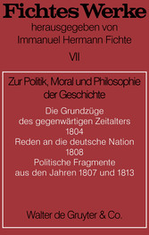 Zur Politik, Moral und Philosophie der Geschichte