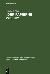 'Der papierne Wisch'