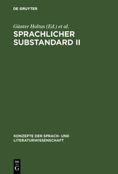 Sprachlicher Substandard II