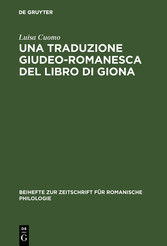 Una traduzione giudeo-romanesca del libro di Giona