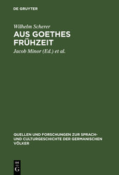 Aus Goethes Frühzeit