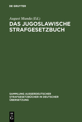 Das Jugoslawische Strafgesetzbuch